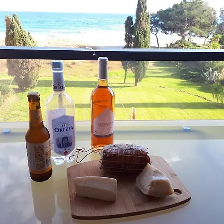 Apartment Les Marines De Moriani Pieds Dans L'eau Duplex Avec Terrasses Vue Mer, 4-8 Pers San-Nicolao