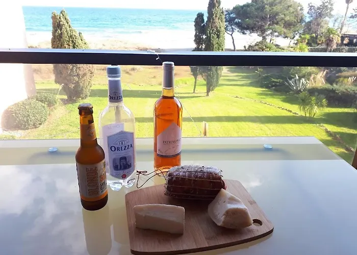 Apartamento Résidence Les Marines De Moriani Pieds Dans L'eau Duplex Avec Terrasses Vue Mer, 4-8 Pers San-Nicolao