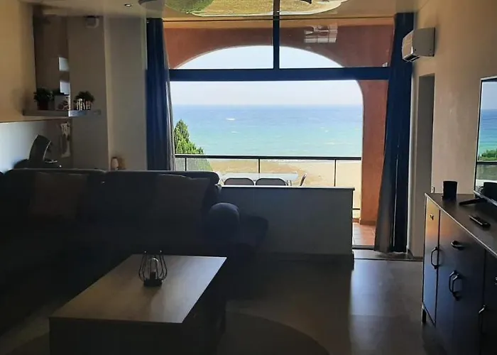 Les Marines De Moriani Pieds Dans L'eau Duplex Avec Terrasses Vue Mer, 4-8 Pers Apartament San-Nicolao